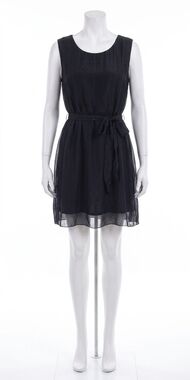 NEW GIGI MODA evelina mini dress in black